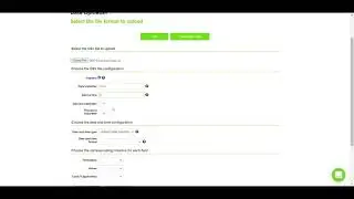 Data import/export - Wattics energy and air analytics platform