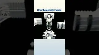 Inside an Actuator Mechanism! 🔧 #Automotive #Engineering #Shorts