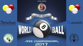WEPF World 8 Ball Pool Championships 2017 Northern Ireland vs Mauritius (Men's Team)