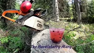 Huckleberry Margarita, Backcountry Cocktails (Summer Cocktail Series Ep. 4, August, 2020)