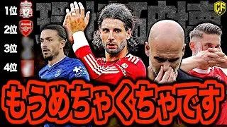 【最新】プレミアリーグの順位争いがヤバすぎる！第4節終了時点でバカ荒れてる件について
