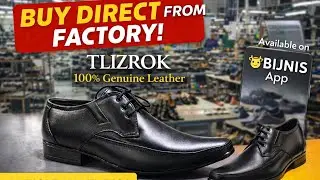 TLIZROK Article 3101 | Premium 100% Genuine Leather Shoes | Factory Direct Deal