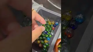 speed-up Colorful Marble Therapy ASMR ☆ Wooden Winding Slope + HABA Twin Pipe ☆ Long Course