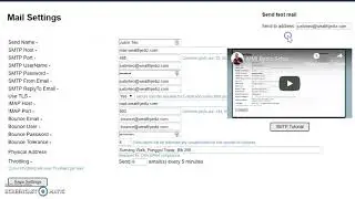 Recording - MyMailIt Settings - Send Test Email