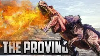 THE PROVING Quest For Aloy - Monster Hunter World Gameplay HIGH RANK Anjanath Hunt INSECT GLAIVE