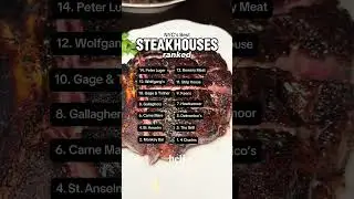TOP-RATED STEAKHOUSES IN NYC?
