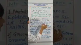 Botany In Short- #anatomy #apicalmeristem #zones #shorts #short #youtubeshorts #shortsvideo