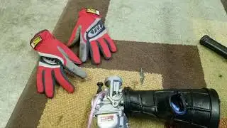 Honda TRX250R Aftermarket 39mm PWK Air box intake manifold boot install trick