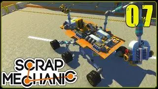 Scrap Mechanic || Scrappy Racers #7 | Mars Nasa Rover Racer!