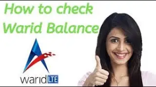 How to check warid balance