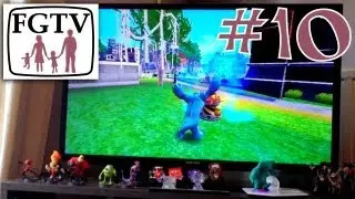 Let's Play Disney Infinity 10 - Wii Version on Monsters University