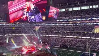 Post Malone at Dallas Cowboys Thanksgiving Game