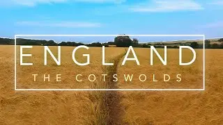 COTSWOLDS Virtual run | Virtual running videos for treadmill 4K | Barley fields jogging scenery 4K