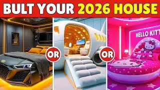 Would You Rather - Build Your VIP 2026 Fantasy House 🏡🤑✨👑 Daily Quiz