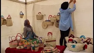 معرض حرفي للتمكين الاقتصادي لنساء الواحات في توزر في تونس