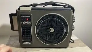 GE Loudmouth 8 Track Player