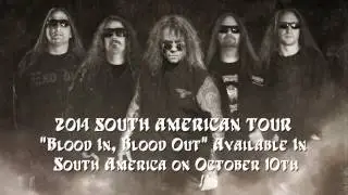 EXODUS - Blood In, Blood Out - South American TOUR 2014