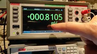 Keithley DMM6500 menu issue and ACV zero problem