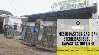 MESIN PASTEURISASI DAN STERILISASI SUSU | TOKO MESIN SOLUSINDO