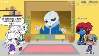 Undertale reaciona a Stronger Than You Sans,Frisk y Chara
