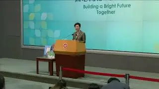 LIVE: Hong Kong leader holds press conference after policy address