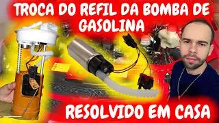 COMO TROCAR O REFIL DA BOMBA DE COMBUSTIVEL DO CARRO EM CASA PASSO A PASSO