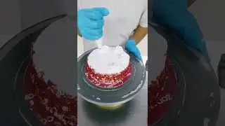 red velvet gulab jamun cake#views #comments #influencer #subscribers #like#cake#1million#viral#reels