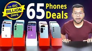 Flipkart Big Billion Days Sale ALL SMARTPHONE DEALS ⚡⚡ Amazon Great Indian Sale 2025 iPhone 16, 15