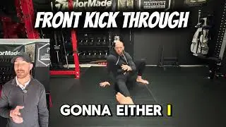 Front Kick Through Exercise Tutorial 