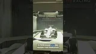 WILLIAMS FW36 &Eacute; O F1 DO DIA!