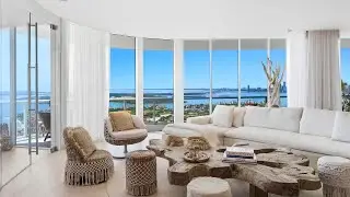 A Sky-High Apartment at The Continuum in Miami Beach FL #realestate #hometour #miamibeach #florida