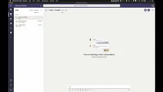 Start a chat in Microsoft Teams - Teams in Two