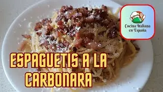 COMO SE HACEN LOS MEJORES ESPAGUETIS A LA CARBONARA ITALIANA, TRUCOS Y SECRETOS, SIMPLE Y RAPIDO