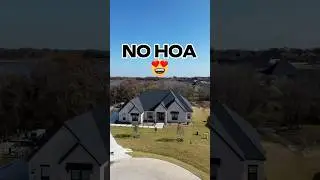 New North Texas homes on Acres with NO HOA.