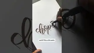 3D Lettering 😍 Tutorial for Calligraphy Beginners | Easy Tips and tricks #3dlettering #calligraphy