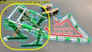 Design and Development of a Remotely Wire-Driven Walking Robot