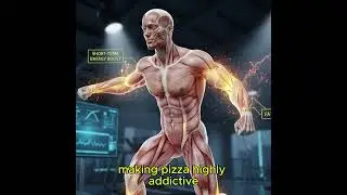 Pizza Inside Your Body 🍕 | 3D Anatomy Explained #Pizza #HumanAnatomy #FoodEffects #3danatomy