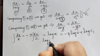 problem 7|| lagrange's linear partial differential equations