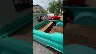 Badass bagged 1964 C10 laying frame