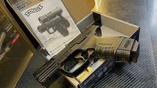 Umarex Airgun Walther CP99 Compact Steel Ball unboxing and testing