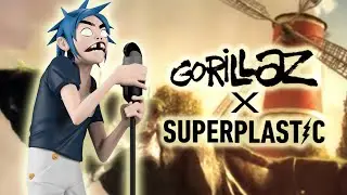 *GIVEAWAY* Unboxing the brand new Gorillaz 2D vinyl figure from Superplastic!!!