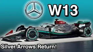 2022 Mercedes W13 First Look and Technical Impressions! Return of the Silver Arrows! F1 2022 Launch