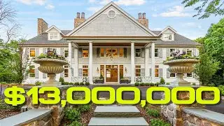 Stunning $13M Mansion In Oconomowoc, Wisconsin | Full House Tour