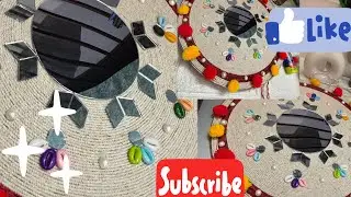 Easy woollen wall decor #diy #craft#trending #viral #shorts 