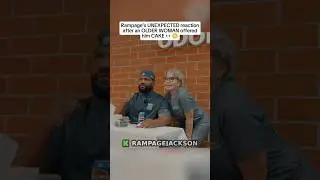 Rampage's UNEXPECTED reaction after an OLDER WOMAN offered him CAKE #rampagejackson #rampage #ufc