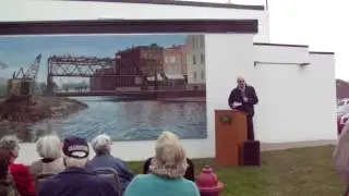 Bill Heyen Mural dedication 101913