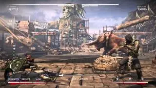 Mortal Kombat X - Reptile (Nimble) Beginner Friendly Midscreen Kombos
