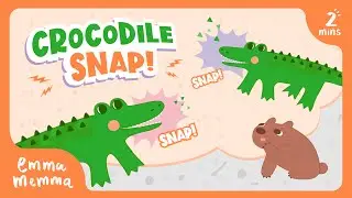 Emma Memma: 🐊👏Crocodile Snap (Lyric Video) 👏🐊 | #dance #swimming #lyrics