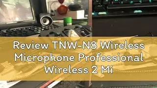 Review TNW-N8 Wireless Microphone Professional Wireless 2 Mikrofon untuk HP DSLR Zoom Youtube Vlog