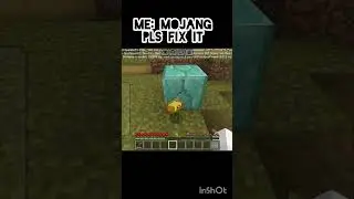 Mojang pls fix the issue #minecraft #notcopyright #gaming